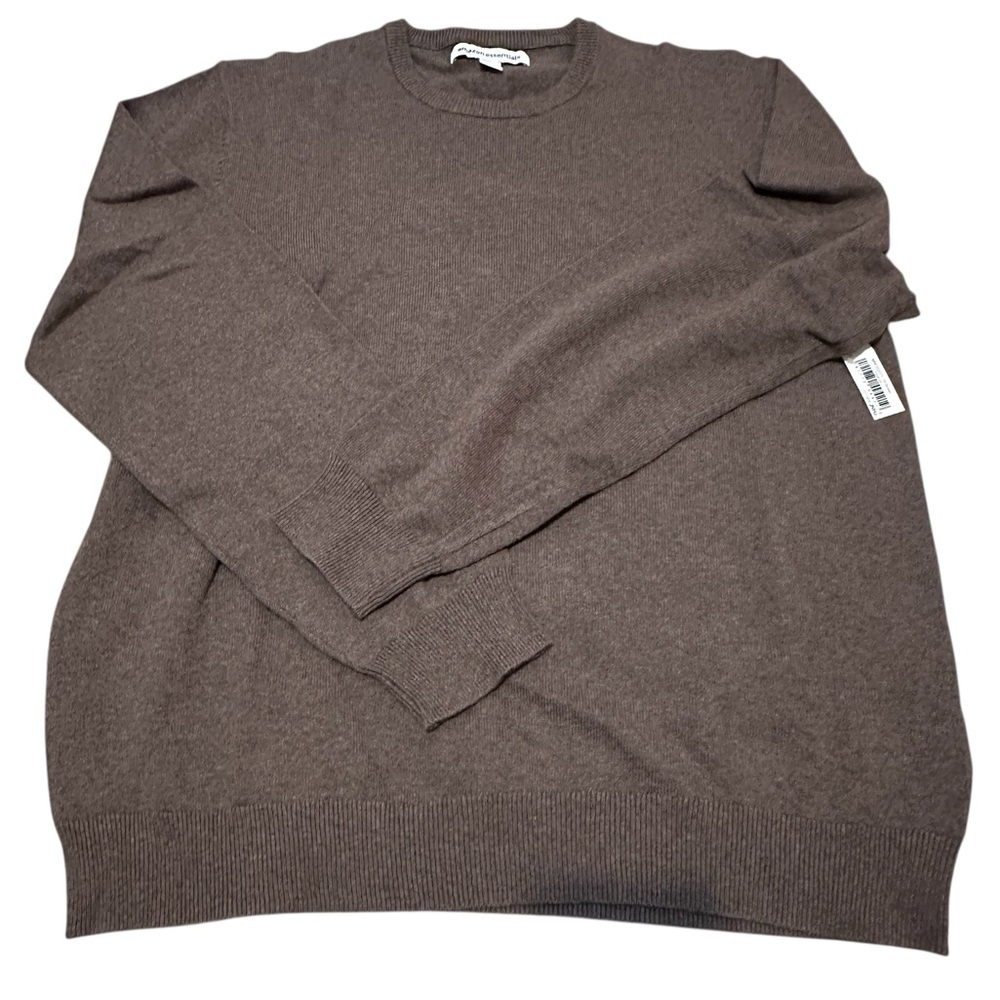 Amazon Essentials Men's Crewneck Sweater in Brown